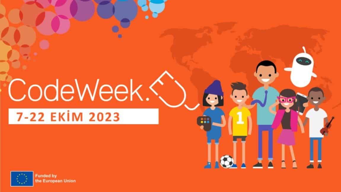  Codeweek 2023 Kodlama Etkinliklerimizi Tamamladık